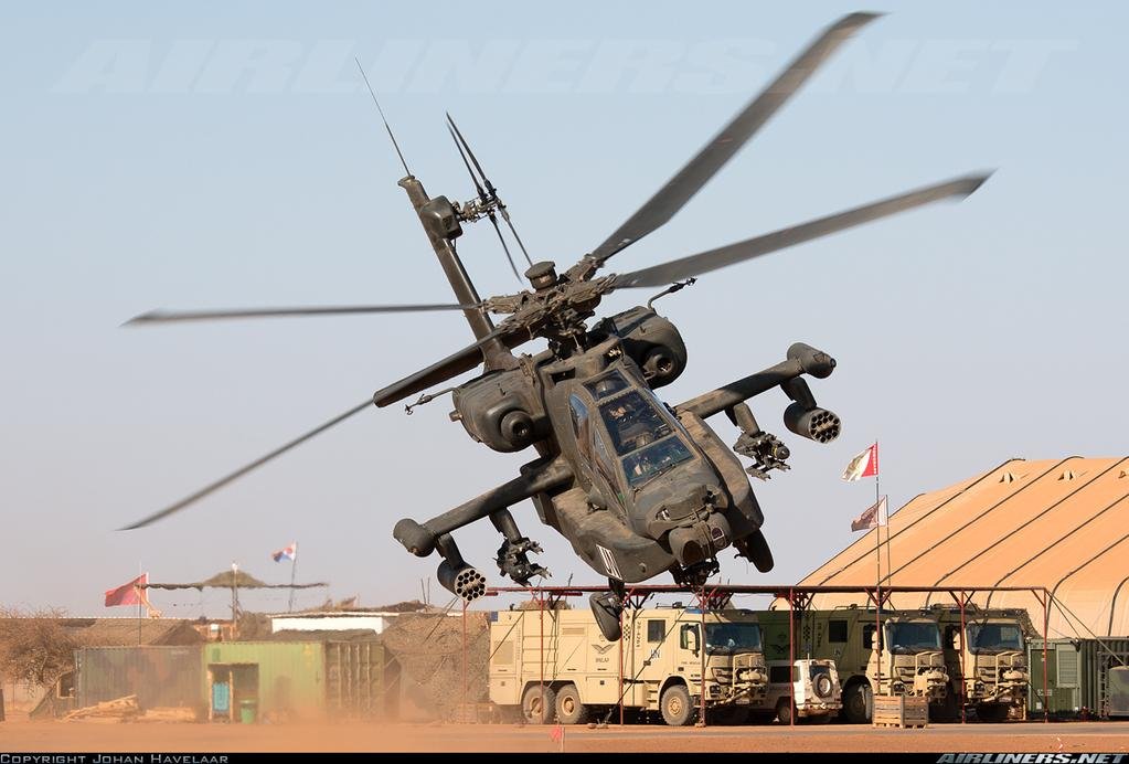 Apache attack helicopters