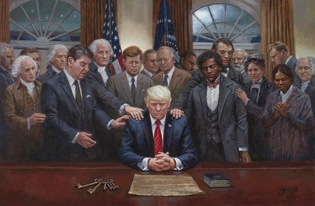 EricFreeHK's tweet photo. @SolomonYue Pray for Trump.

Pray for USA.

God bless America. https://t.co/AsXyPmnTkA