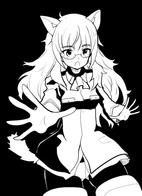 #s_witch_rtb ペリーヌのトネール後のちりちりになる髪が好き。 