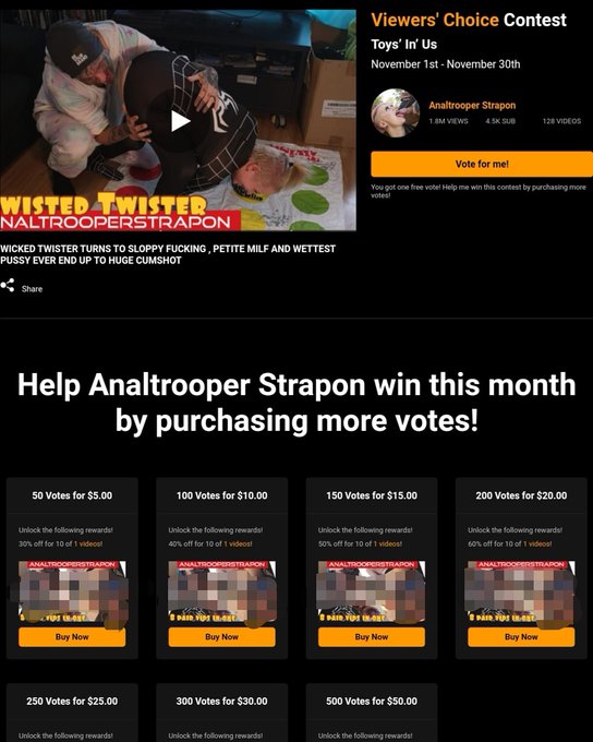 Help me win Toys&rsquo; In&rsquo; Us by voting for my video! https://t.co/wLiOxyhoRO https://t.co/6DjleCkdtc<a href="/tag/mvsales"class="tags"><span>#mvsales</span></a>
