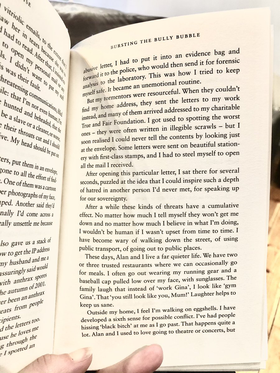 For these efforts, she received hundreds of threats of violence, often with strong racist and misogynistic overtones, and sent to both her work and home addresses. But she continued to campaign, even successfully taking the Government to court again in 2019.