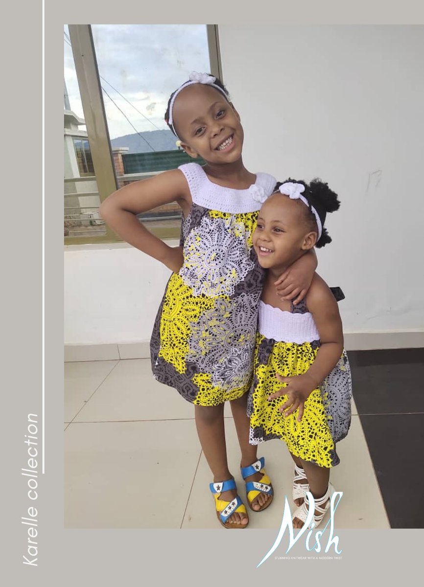 Awy and Ayla.
We can’t get over the cuteness of these two.

#Nish🇷🇼
#RwOT 
#karellecollection
#fashionforkids
#uniqueness
#parents
#mothers
#proudlymadeinrwanda
#handmadewithpassion