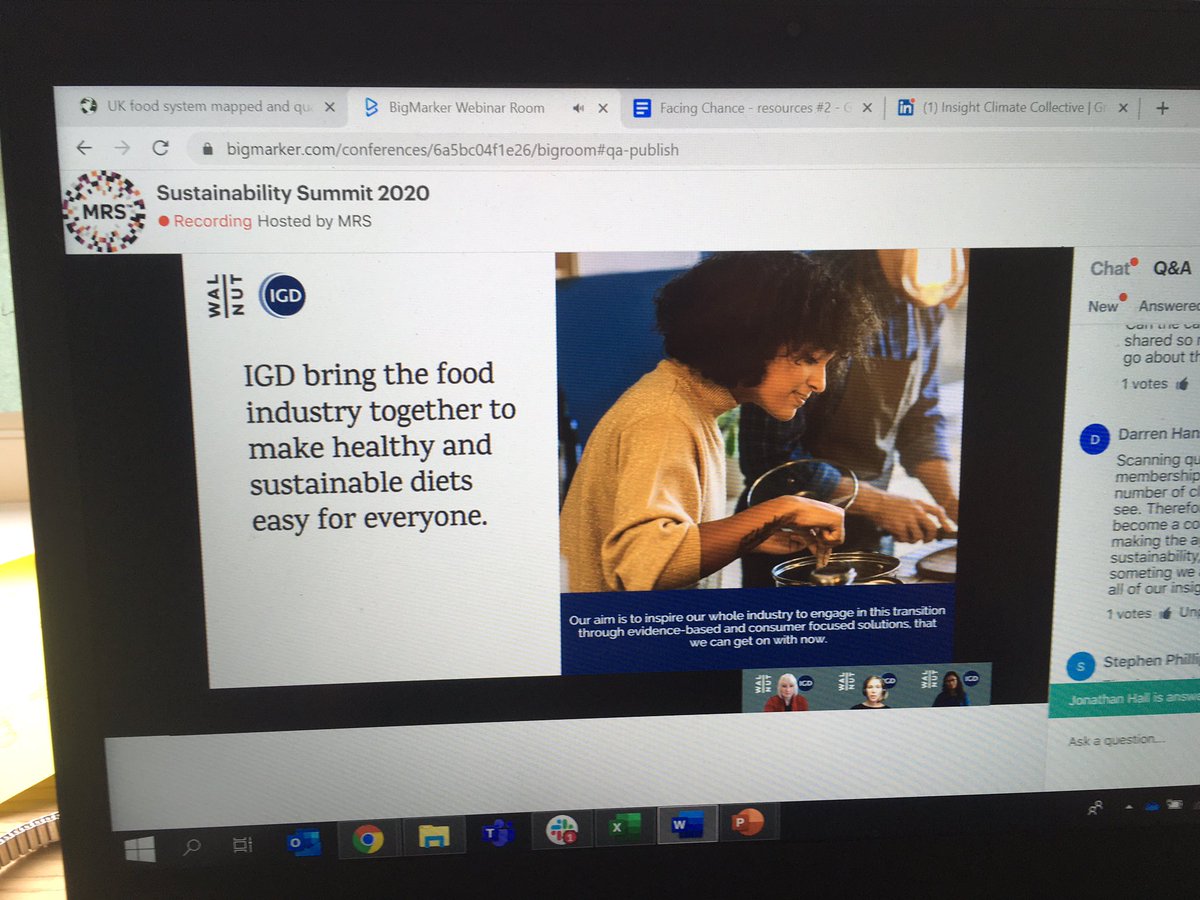 Great session with <a href="/WalnutUnlimited/">Walnut Unlimited</a> Sharing our #appetiteforchange research and plans to take this forward! #MRSlive igd.com/healthysustain…