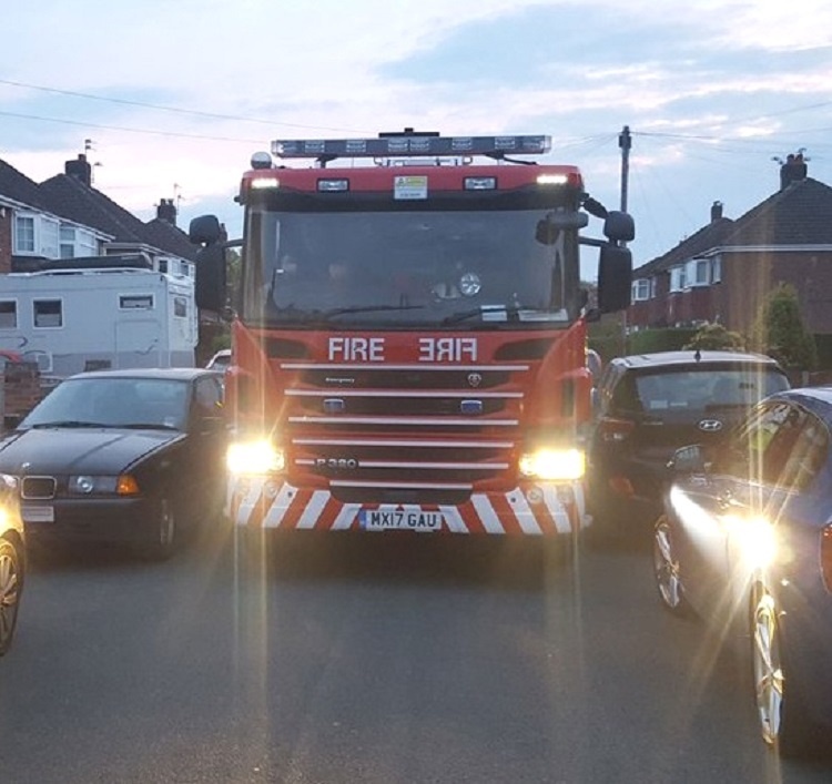 With many of us staying at home, parking on the roads may be a bit tight. We, and our colleagues in other emergency services still need to be able to respond quickly and safely to incidents so please park carefully and make sure we can get through. #ThinkBeforeYouPark