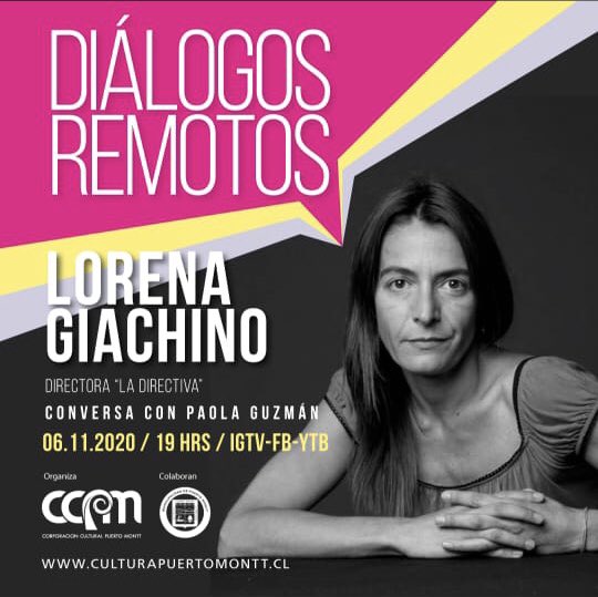 Viernes 6. 19 hrs. Tenemos  exhibición en directo en el <a href="/culturaptomontt/">Cultura Puerto Montt</a> / Sigan sus redes siciales para el Live. Luego de ver la película, conversación con la directora <a href="/loregiachino/">Lore Giachino</a> #Cine #DiálogosRemotos