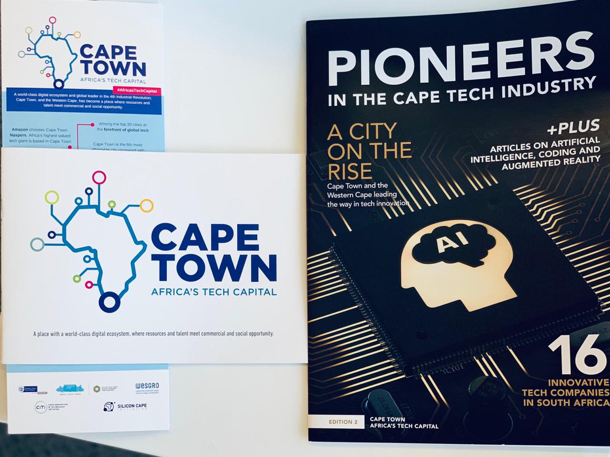 DavidMaynier's tweet image. Cape Town and the Western Cape is Africa’s tech capital! 

Today we officially launched a new brand to position and  unite the tech ecosystem of Cape Town and the Western Cape and share this message with the world.

Read statement 👉westerncape.gov.za/news/new-brand…

#AfricasTechHub