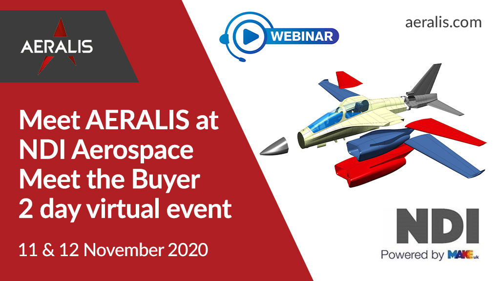 AeralisJet's tweet image. Join the #AERALIS team at the @NDI_UK #Aerospace Meet The Buyer virtual event on 11th &amp;amp; 12th November.
➡️aeralis.com
#FastJets #Defence #AvGeeks #Ukmfg #GBmfg #Aviation @MakeUK_