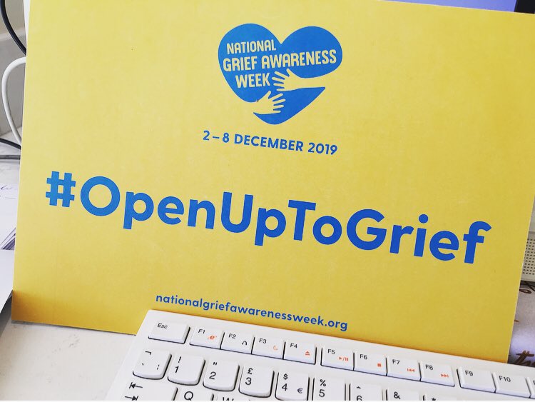 goodgrieftrust's tweet photo. Getting ready for #NGAW20 this Christmas, we’ve found these cards we used for the campaign last year. We asked the bereaved to post a card with the name of the person who has died. @KatieShalka Remembering your dad Jeremy today #Saytheirname https://t.co/UIo9se6I2t