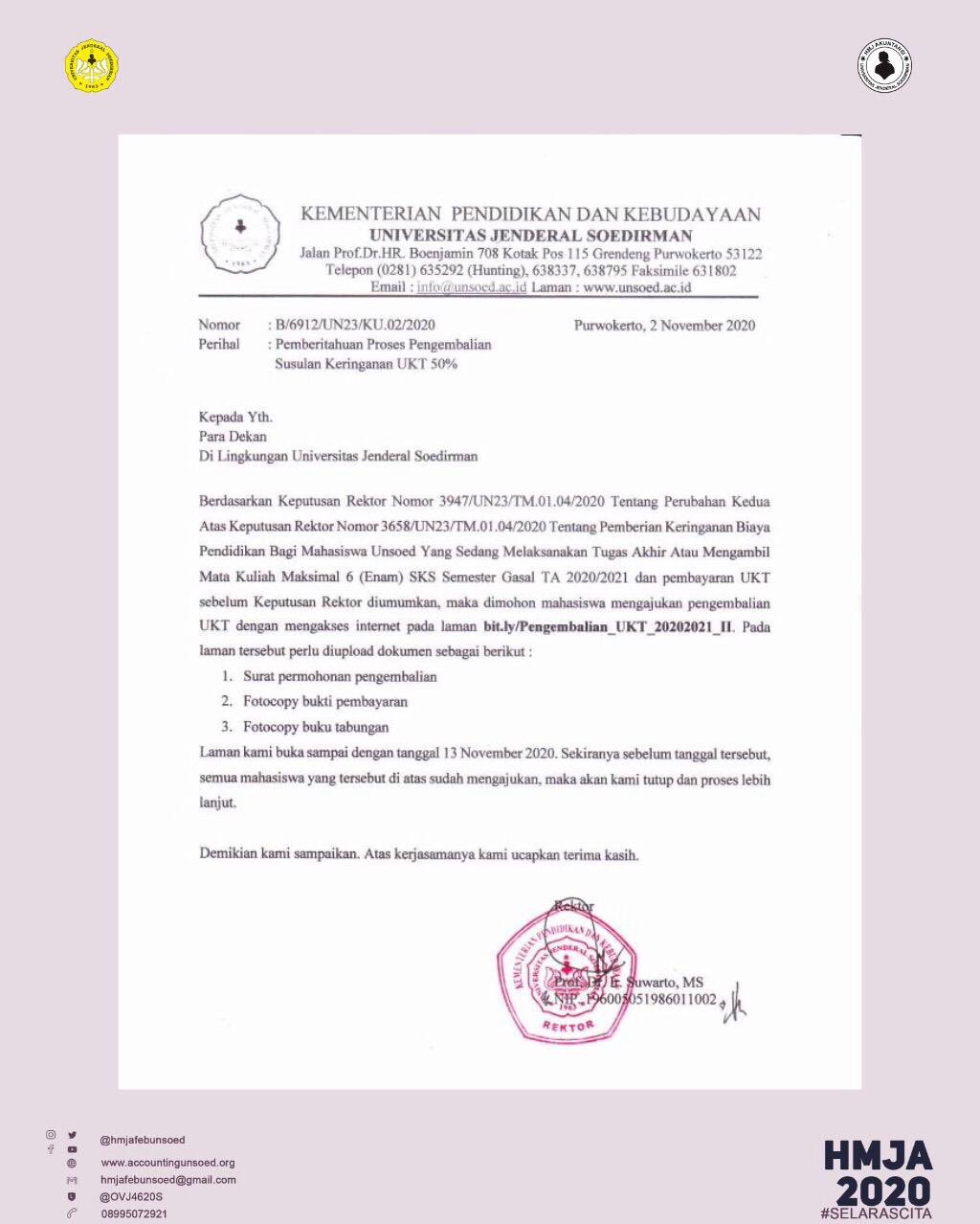18+ Surat permohonan pengembalian uang kuliah meaning 
