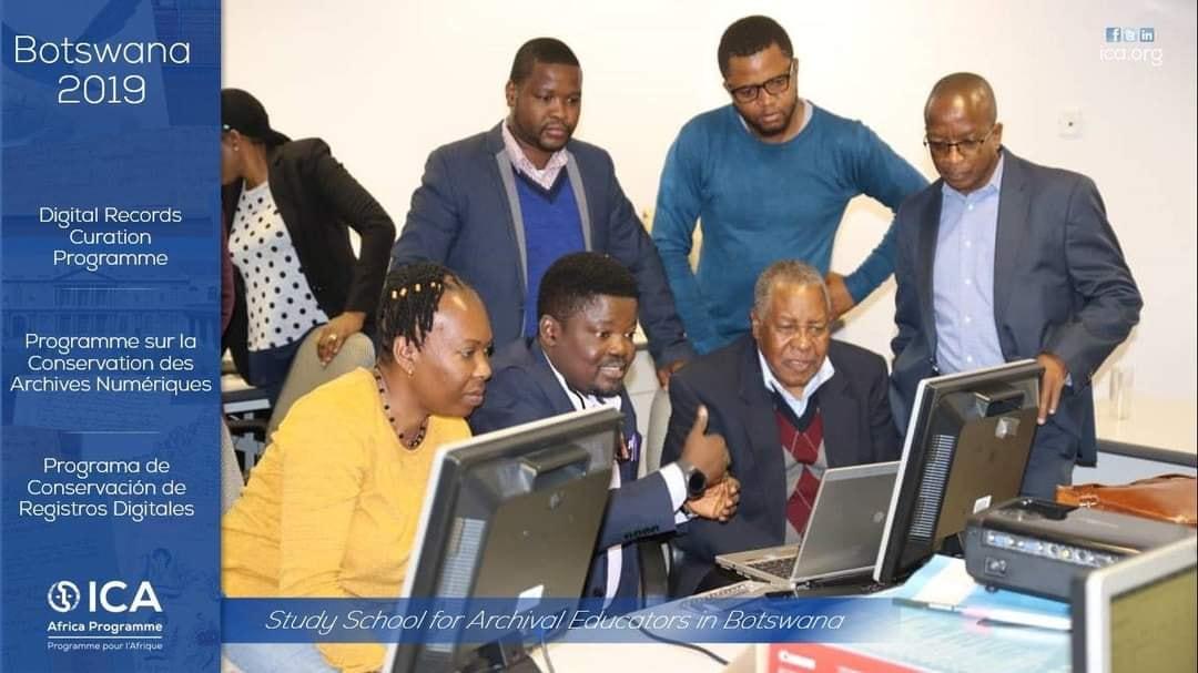 ICArchiv's tweet photo. ICA Africa Programme's Digital Records Curation Programme wins the @dpc_chat  Award for Teaching and Communication sponsored by the Dutch Digital Heritage Network. Congratulations to James Lowry, Margaret Crockett and all the volunteers that worked on this programme. https://t.co/7id25ATp0A