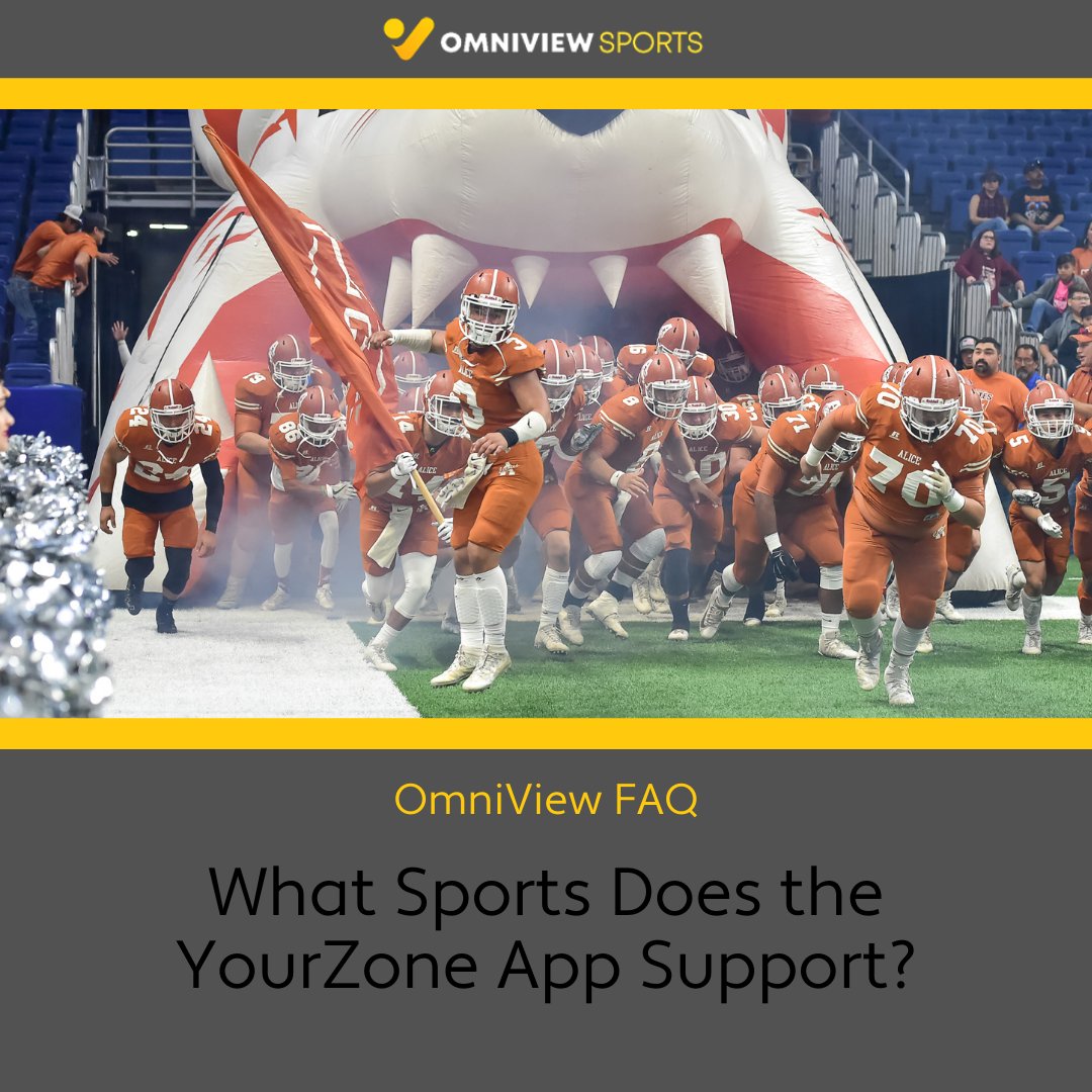 OmniView_Sports's tweet photo. 📺 So far we support NFL, NBA, NCAA Football, and NCAA Basketball.
We will be adding MLB, NHL, Soccer, Tennis, PGA, and more by the end of Q4 2020, so stay tuned! 📊
#OVSZone #NCAAFootball #NCAABasketball #YourZone https://t.co/zQH9mP92BD