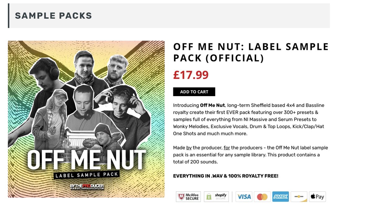 Off Me Nut tweet media