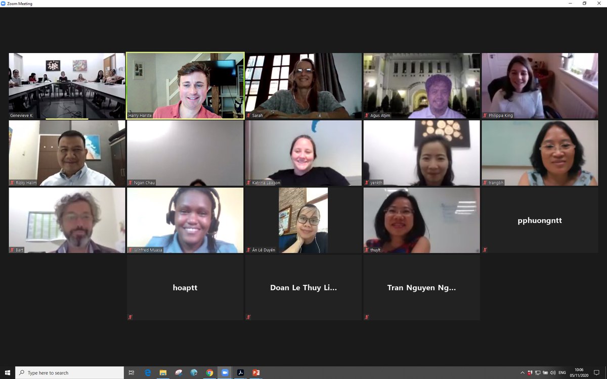Enjoyable GFGP session with our Oxford University network colleagues at  @OUCRU_Vietnam and the GGC team at the  <a href="/AASciences/">African Academy of Sciences</a>. Great to share experiences with colleagues in Vietnam &amp; Indonesia who are starting their GFGP journeys! <a href="/TheCGPS/">Centre for Genomic Pathogen Surveillance</a> <a href="/GHRUamr/">NIHR GHRU AMR</a> <a href="/gennykiff/">Genny</a>
