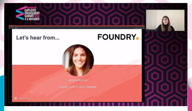 EngageEmployee's tweet photo. Up next we are joined by Charlotte Mosley from @CultureAmp and Jessica Barlow at @TheFoundryTeam, they will be discussing the power of employee feedback in turbulent times! #EngageVirtualSummits https://t.co/5305Efdw6e