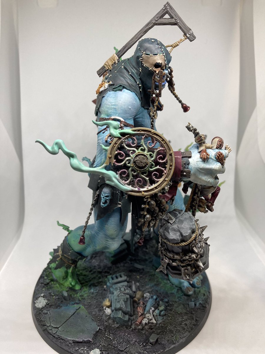 asage_miso's tweet image. メガガルガント出来た！
#sonsofbehemat #WarhammerCommunity
#warhammer