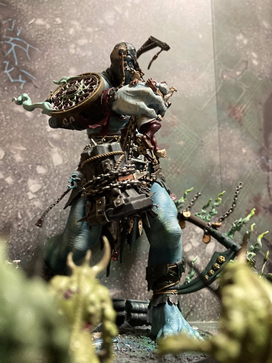 asage_miso's tweet image. メガガルガント出来た！
#sonsofbehemat #WarhammerCommunity
#warhammer