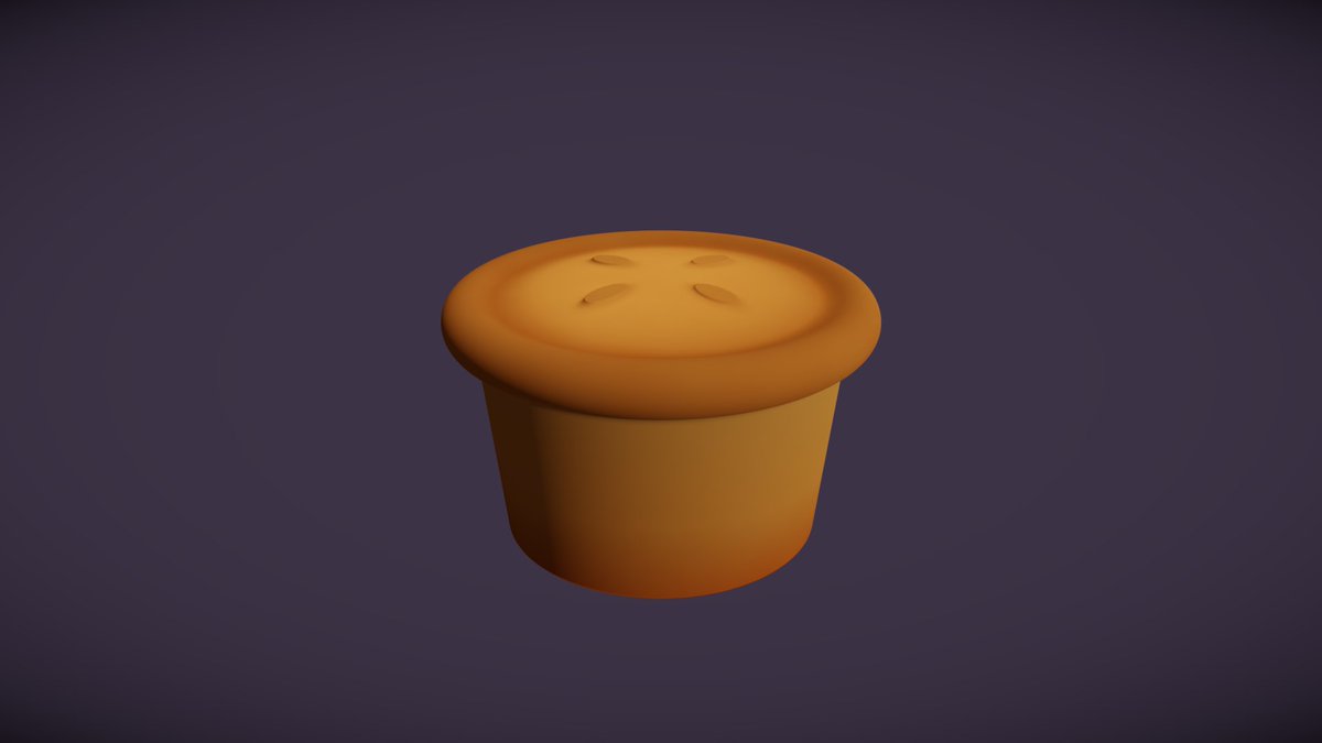 3DVFXkid's tweet photo. Day 5 - Pastry
My first attempt at #nodevember. Made entirely from SDFs. Rendered in Eevee
#nodevember2020 #b3d https://t.co/RWO7gjIl66