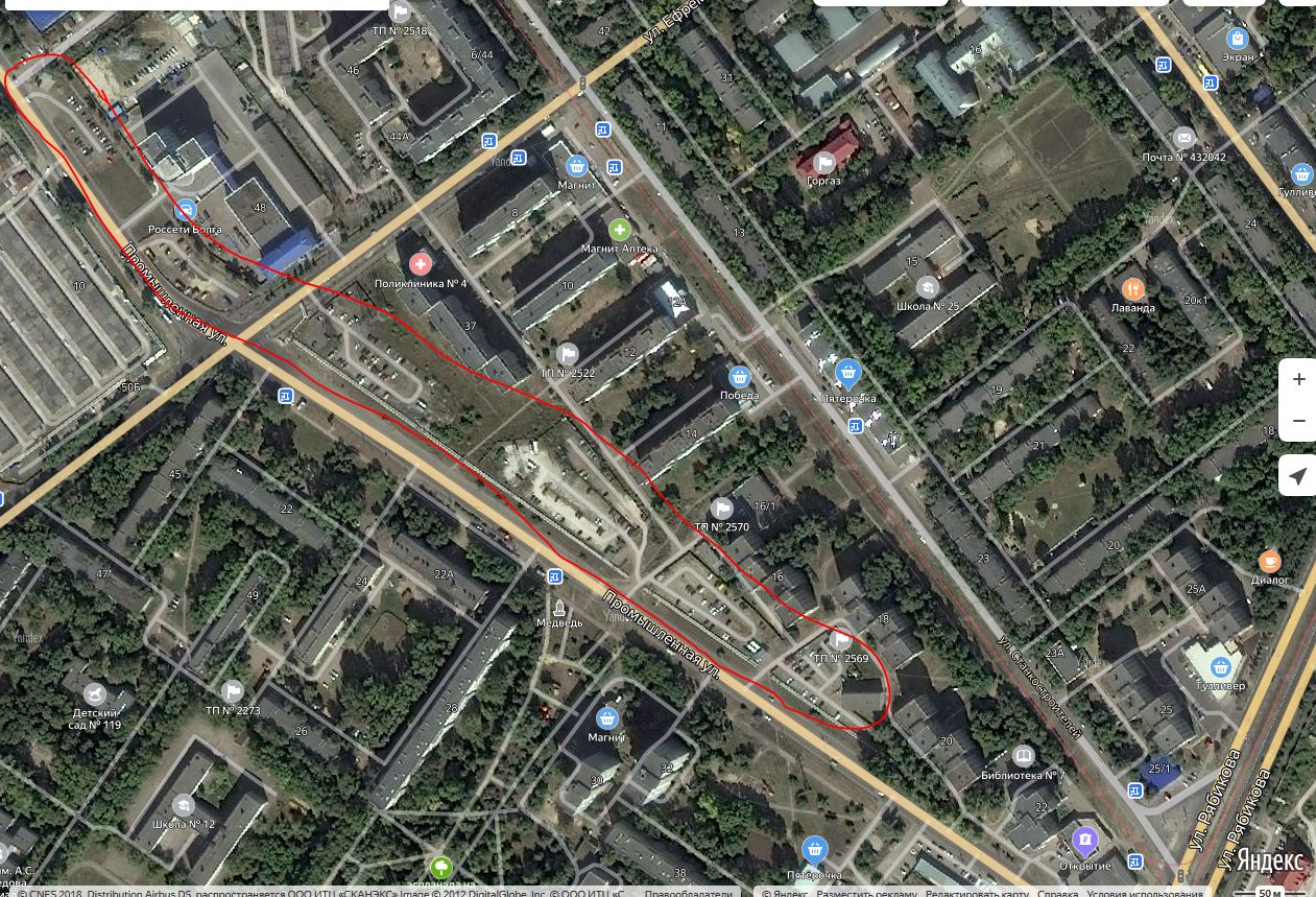 Карта братска со спутника в реальном времени