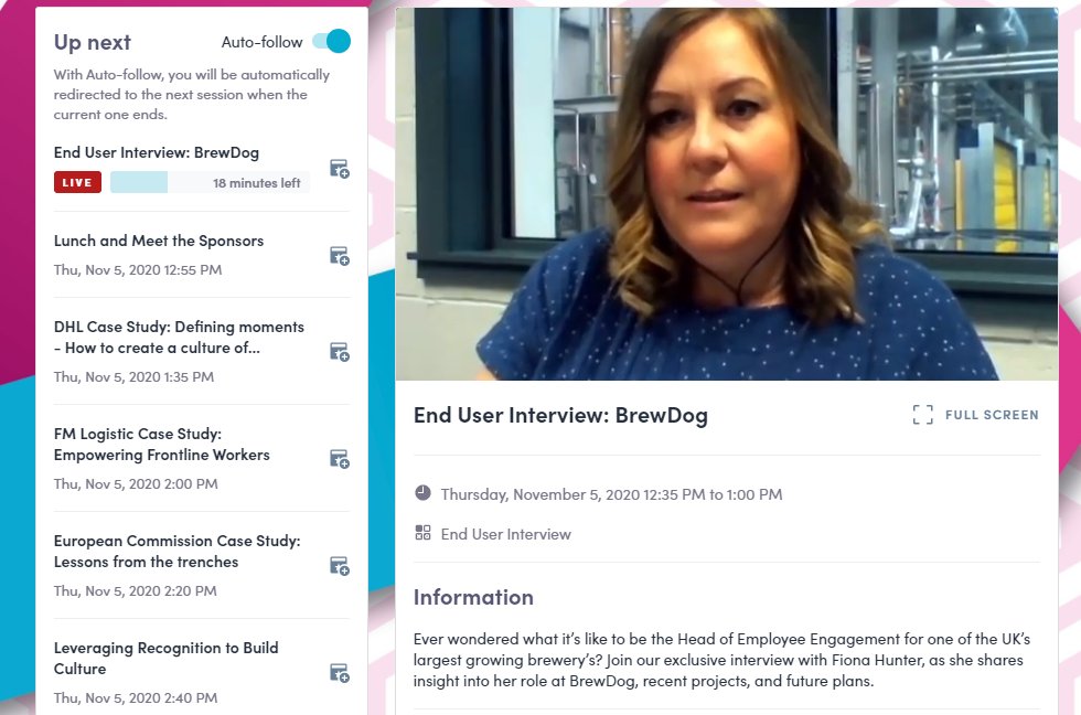 EngageEmployee's tweet photo. We are thrilled to have Fiona Hunter, Head of Employee Engagement at @BrewDog joining us for today's live interview! Fiona will be sharing insight into her role at BrewDog, recent projects, and future plans. #EngageVirtualSummits https://t.co/eIr41zfN3Q