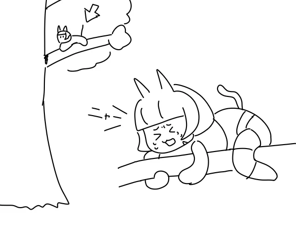 ハロウィンのらくがき 