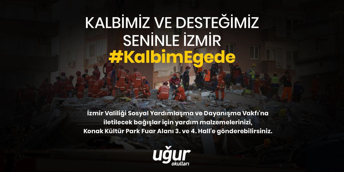 Kalbimiz ve desteğimiz İzmir'de! 💜

📌 Öncelikli ihtiyaç listesinde yer alan;

▪ Işıldak
▪ Powerbank
▪ Kuru gıda kolisi
▪ Kadın ve erkek kıyafeti
▪ Hijyen paketi için destekte bulunabilirsiniz. Yardım malzemelerinin ambalajlı ve kullanılmamış olmasını rica ederiz.