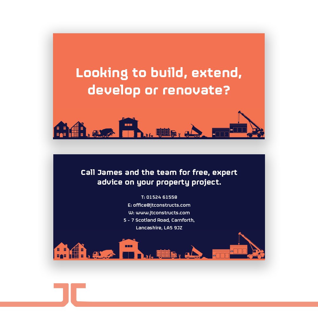 BespokeBrandsGB's tweet photo. New flyers for JT Construction 🧰 #design #graphicdesign #leafletdesign #leaflets https://t.co/JyrMbl5CDZ