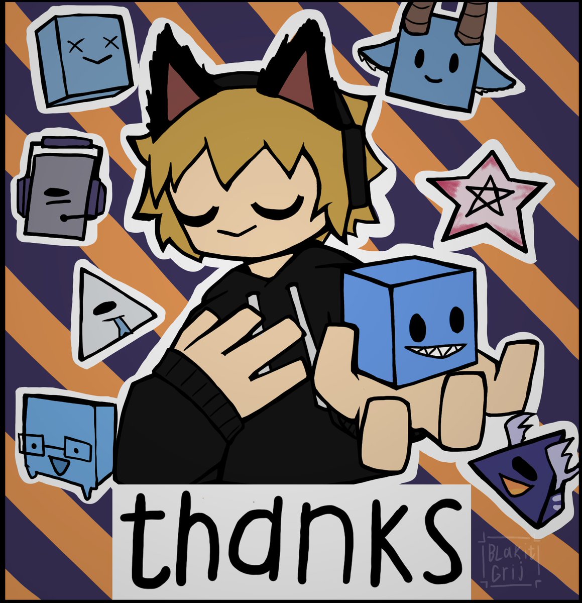 BlakitGrij's tweet photo. Thanks to all those few people that draw shapehead
#objecthead
#shapehead https://t.co/eBUxK0xWNi