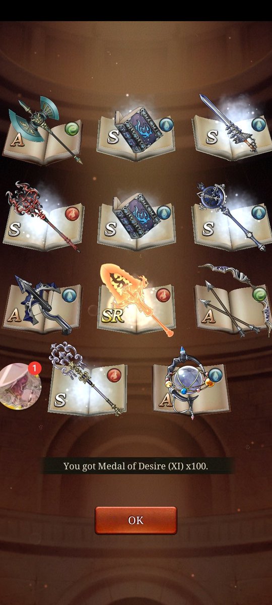 nyanxpyang's tweet photo. Finally got lucky! 
22nd pull and this haha
@sinoaliceglobal you havent redeemed yourself, from the previous banner you've shtted me on.

Aint spending more till i get this mlb 

#sinoalice #sinoaliceglobal https://t.co/ci3fybqKHs