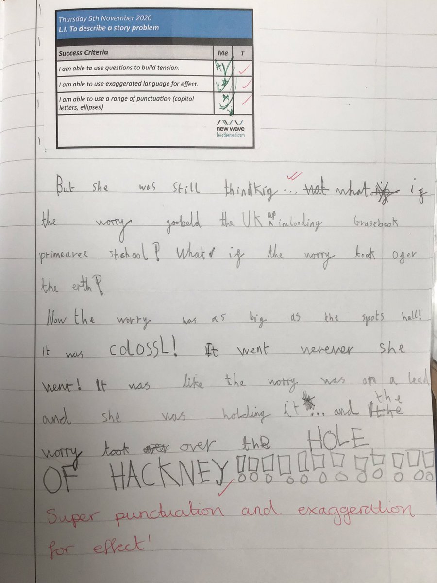 MrsCooperEdu's tweet photo. So much #creativity in 2G’s writing! We described #Rubysworry and the problem is getting worse... https://t.co/ag3iYxvF6Y