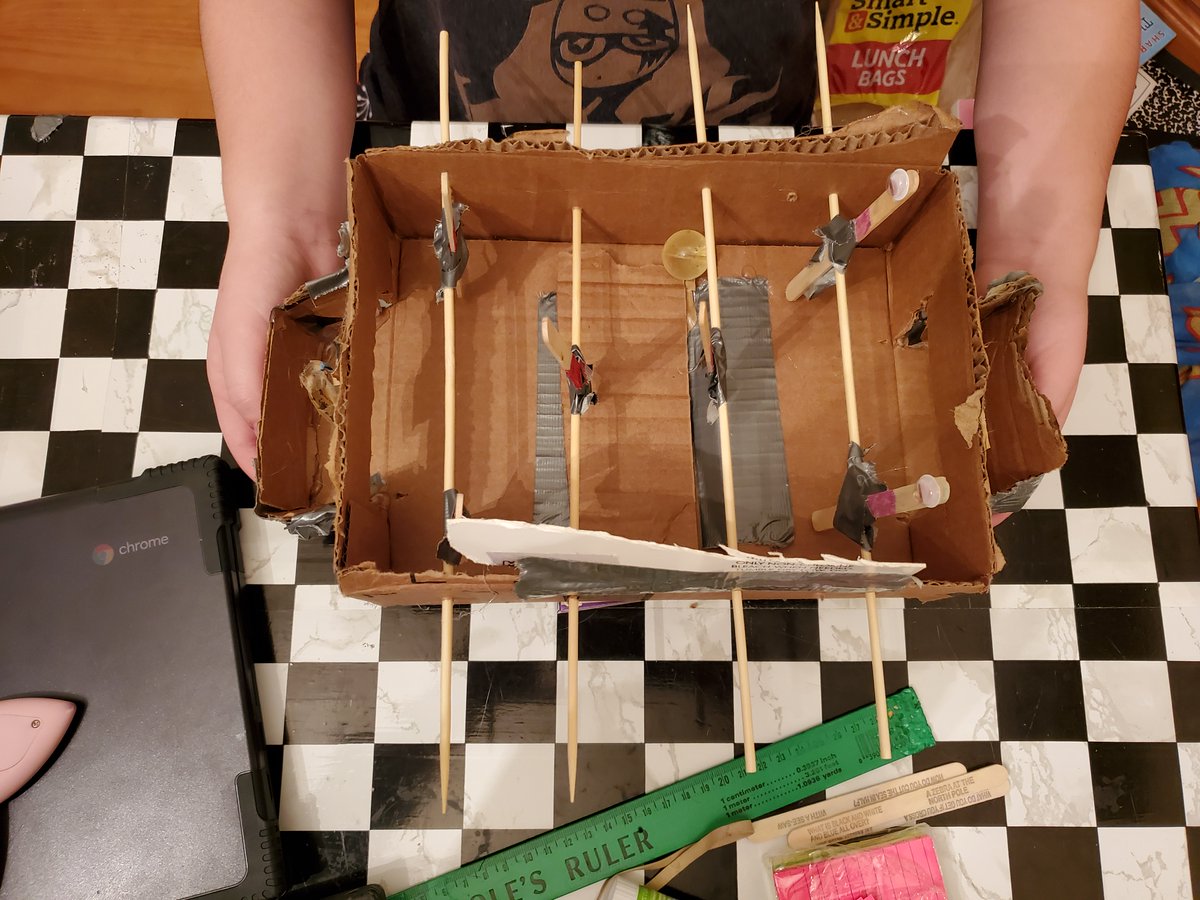 MsEmilyHine's tweet photo. STEM Wednesday-Mini Foosball Table. Who said you couldn't do STEM in a virtual environment?
#CCSgifted #hashtag180 #sci5p11 @carrieatc #NCGC21 #NCGC22 #NCGC25 https://t.co/fvpavFt1Uj