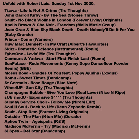 ROBERT LUIS - Tru Thoughts tweet media