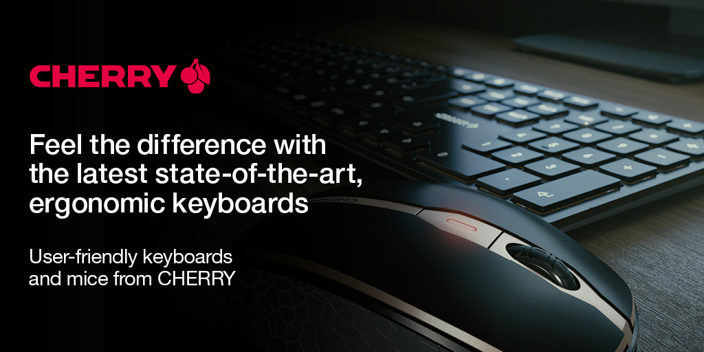 Nimans are #proud to introduce the #latest high-quality, German-engineered products from Cherry. From ergonomically shaped mice to ultra-silent #keyboards and high-quality #desktop sets: Ideal for the desk at work or in-home offices.

Discover more; lnkd.in/dU69hag