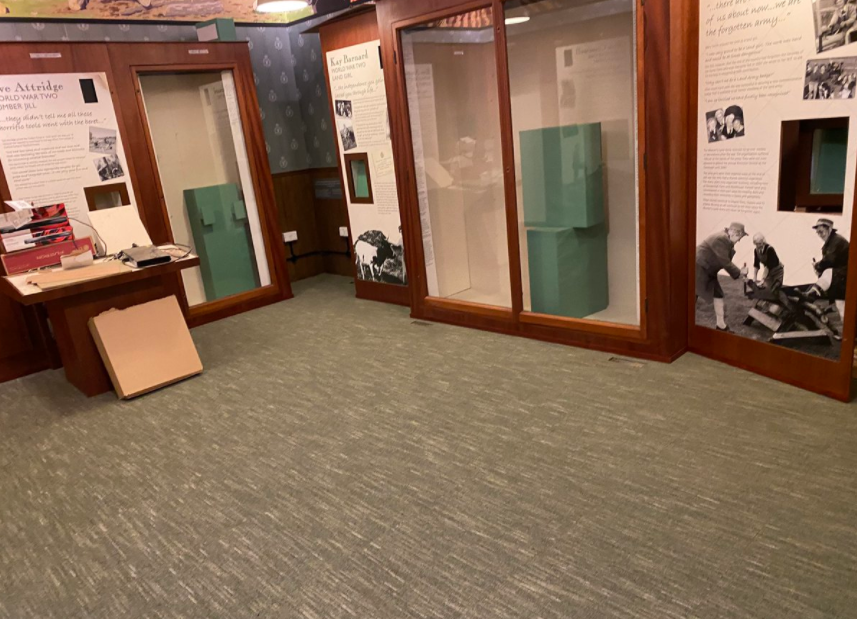 ParagonCarpets's tweet photo. Another great project by @safetyflooring at @GressenhallFW! 👏

#flooring #carpet #museum https://t.co/8ExO2qqGWs