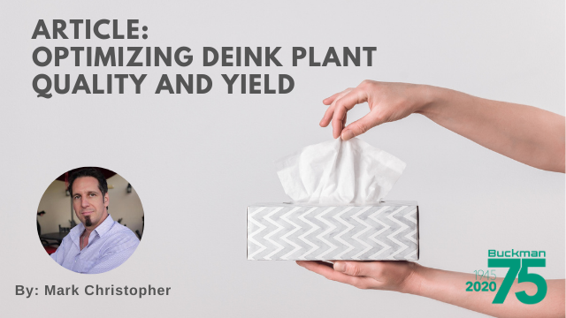 BuckmanChem's tweet photo. An increase in the number of WFH means less sorted office pack waste for tissue makers to use. In @tissueworldnews, Mark talks about how deink plants can turn lower quality fiber into a viable option. Click the link to read more: https://t.co/KT7GGeiwC3 #Tissue #fiber #deinking https://t.co/mYPmu4Y3TL