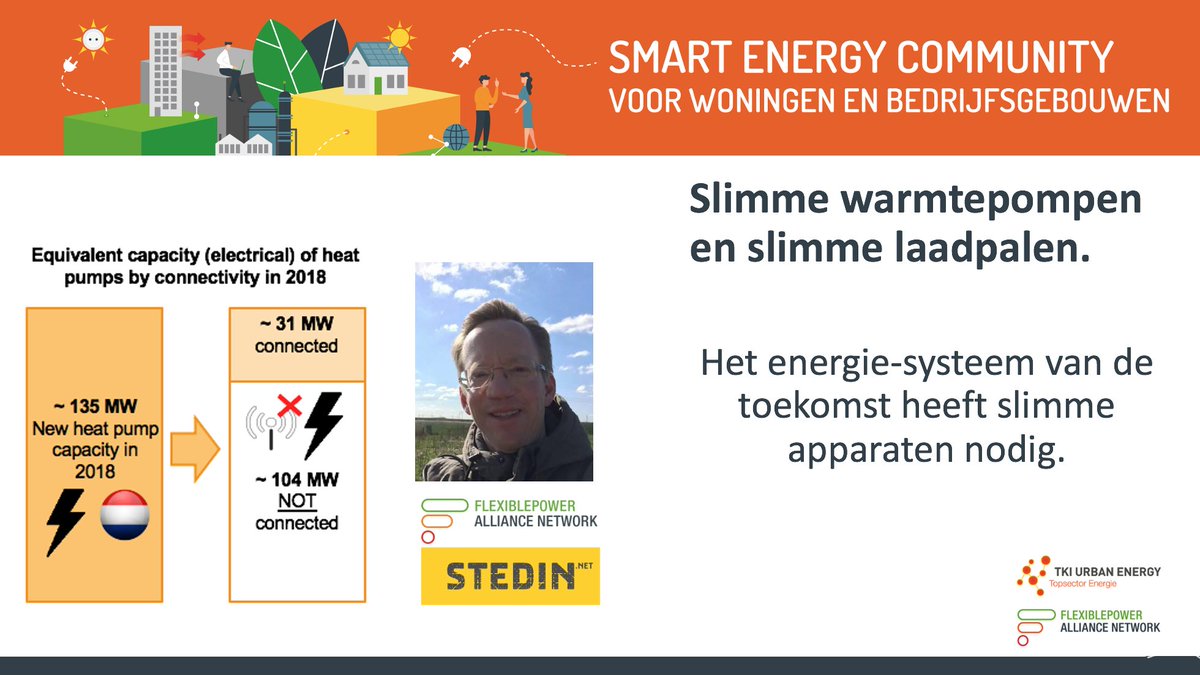 FlexibleEnergy's tweet photo. #Warmtepompen en #laadpalen in een slim energie-systeem?
Jan Pellis (@Stedin) deelt bevindingen van 2 onderzoeken hiernaar.
Programma: https://t.co/yhguycwUgL
Registreren: https://t.co/465VtknHGa
#ElectricVehicles #SmartHome #IoEnergy
@TKIUrbanEnergy @adamsmartcity https://t.co/YvuJIHxJWw