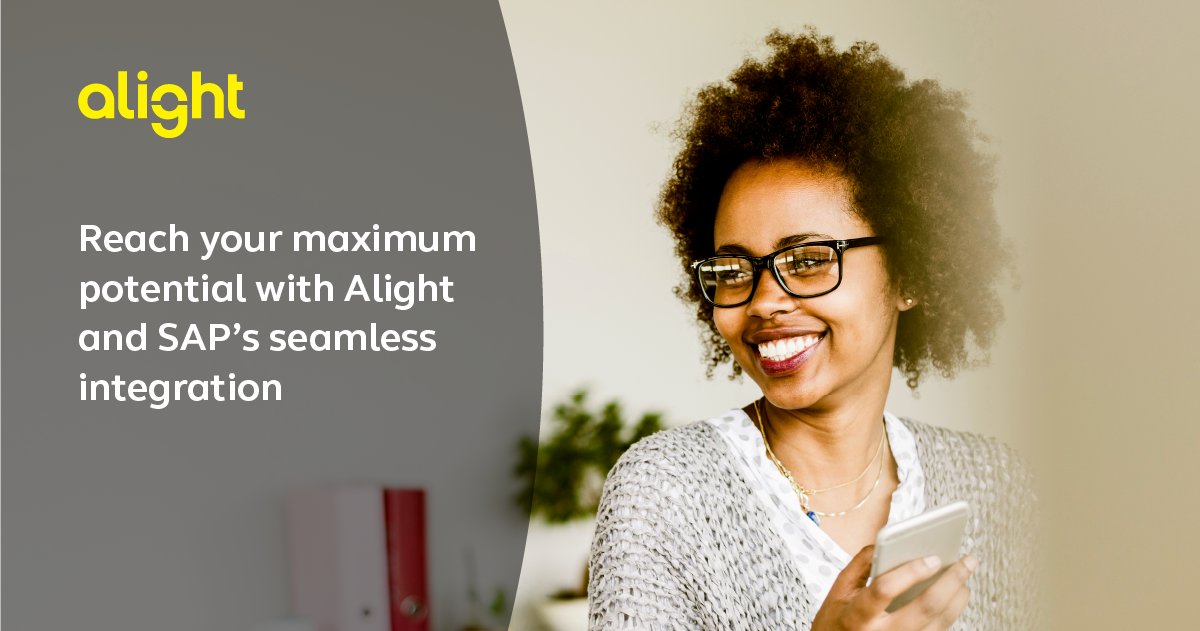 AlightSolutions's tweet photo. Alight’s benefits administration with our SAP cloud-based integration offer an end to end benefits solution that drives employee engagement and optimizes your HR investments. #SAPappcenter 
https://t.co/ND4TZfOtZd https://t.co/gX61wnIA9J