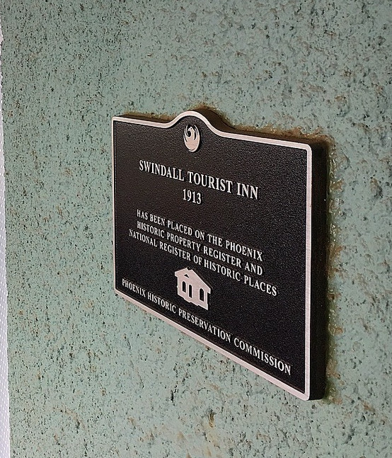 CityofPhoenixAZ's tweet photo. In today's #NovembertoRemember we look at the 31913 Swindall Tourist Inn, 1021 E. Washington. Back in the days before anti-segregation laws this Inn was one of few options for minority travelers. # SwindallTouristInn #Phoenix #PHX #Historic #PhoenixHistory #oldphoenix https://t.co/ThrtqrRweS