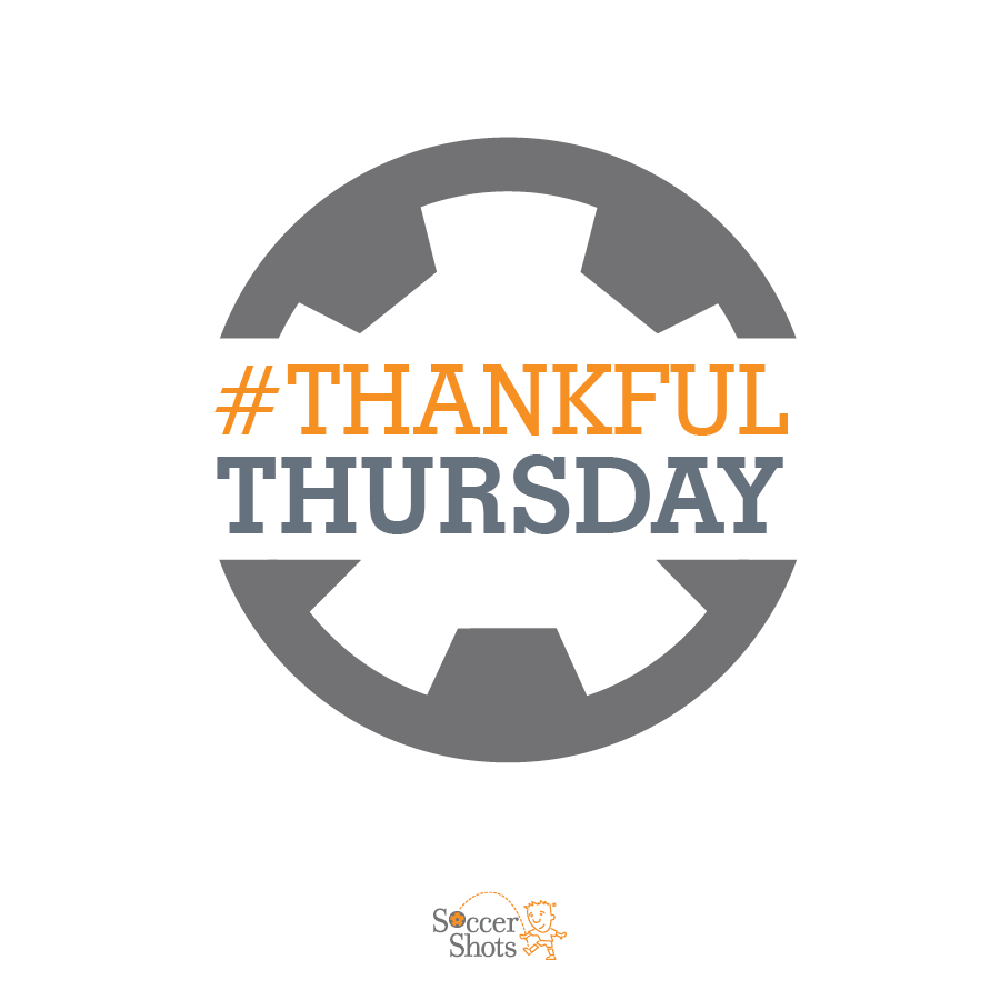 SoccerShotsGSO's tweet photo. We’re celebrating #ThankfulThursday all month long beginning today. We are so thankful for the opportunity to PLAY! We know this year has looked different, but we are grateful that we can continue to play the sport we love while being active and having fun. https://t.co/BeblHCYLrn