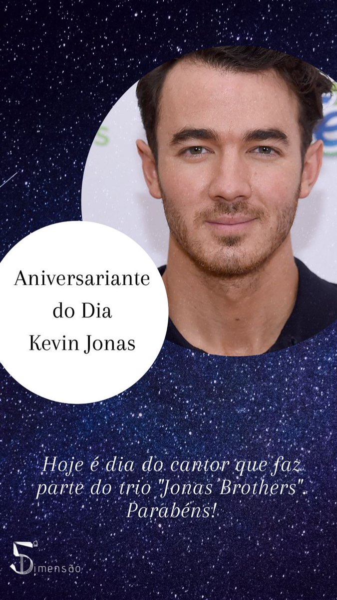 5imensao's tweet photo. #Parabens para o irmão mais velho dos #JonasBrothers @kevinjonas , tudo de bom!!

#HappyBirthdayKevinJonaa #FelizAniversario https://t.co/SmV5qeNnmZ
