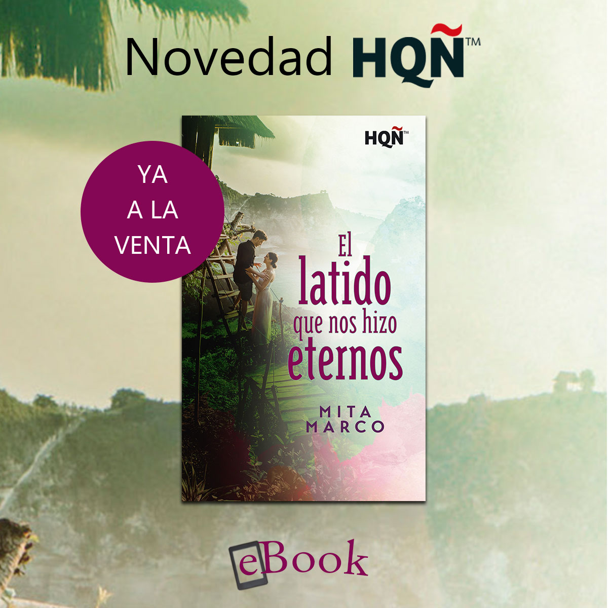 📲 Novedad HQÑ >>#ElLatidoQueNosHizoEternos, de <a href="/mita_marco/">Mita Marco</a>. 

Oliver necesita que los recuerdos dejen de atormentarle. Por eso, acepta una peligrosa misión, sin pensarlo. Hasta que en su camino se cruza Amanda.

Ya A LA VENTA en #ebook. 👉 bit.ly/3oZi3qY