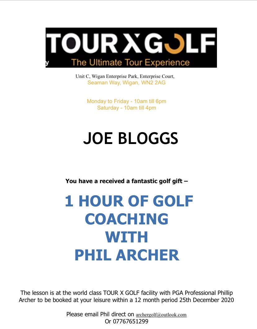 philarch17's tweet photo. ATTENTION!!🎅🏻🎅🏻🎅🏻🎅🏻🎅🏻🎅🏻🎅🏻🎅🏻
Trying to find something for Christmas for that golfer in your life.Treat them to a new golf game. Vouchers from as little as £40 to stop him or her whinging about there golf when they come home😜email archergolf@outlook.com
🎅🏻🎅🏻🎅🏻🎅🏻🎅🏻🎅🏻🎅🏻🎅🏻🎅🏻🎅🏻🎅🏻🎅🏻🎅🏻 https://t.co/HuBRuhXQMq