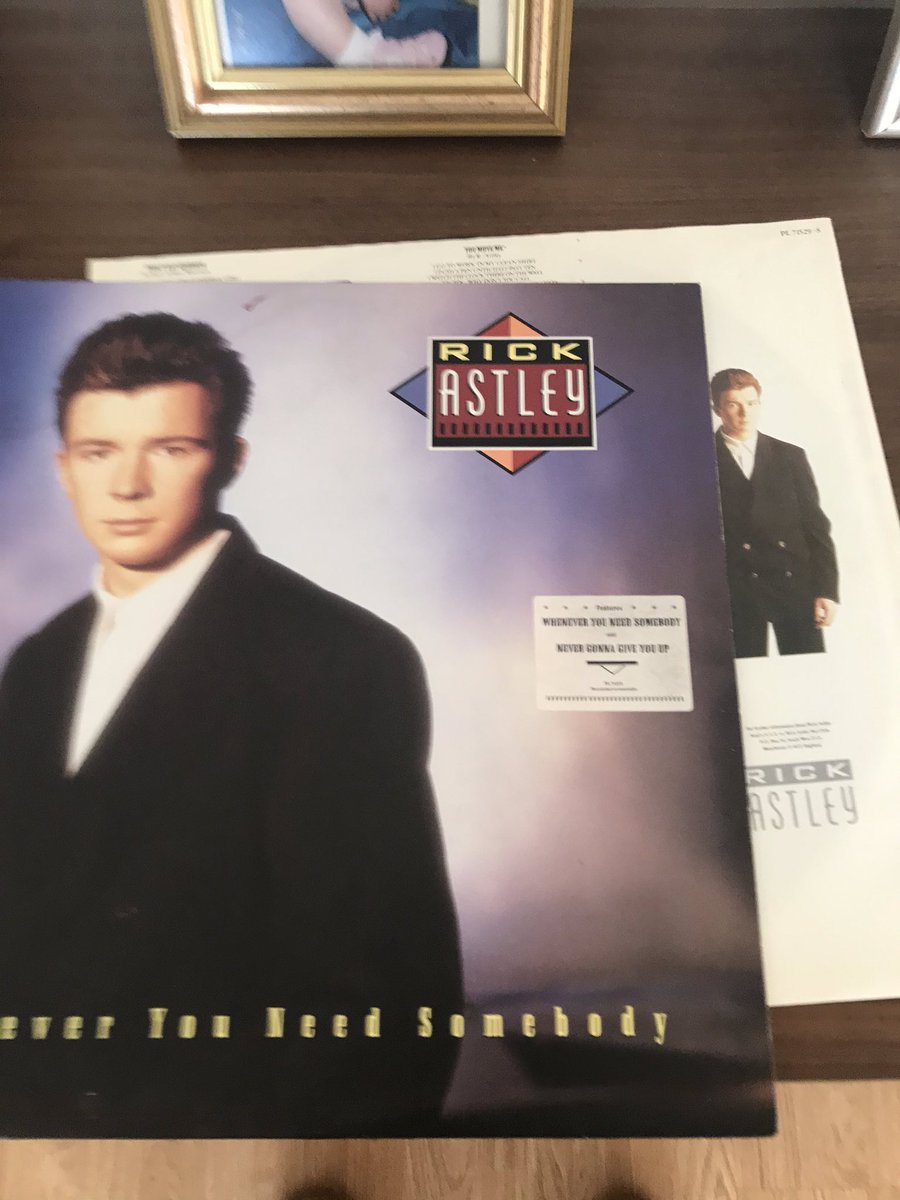 bobbynumbers's tweet photo. @Jemimaquack @Coombes1or3 @rickastley As a sign of respect I’ve just put this little beauty on the turntable https://t.co/mAENmxPDfz