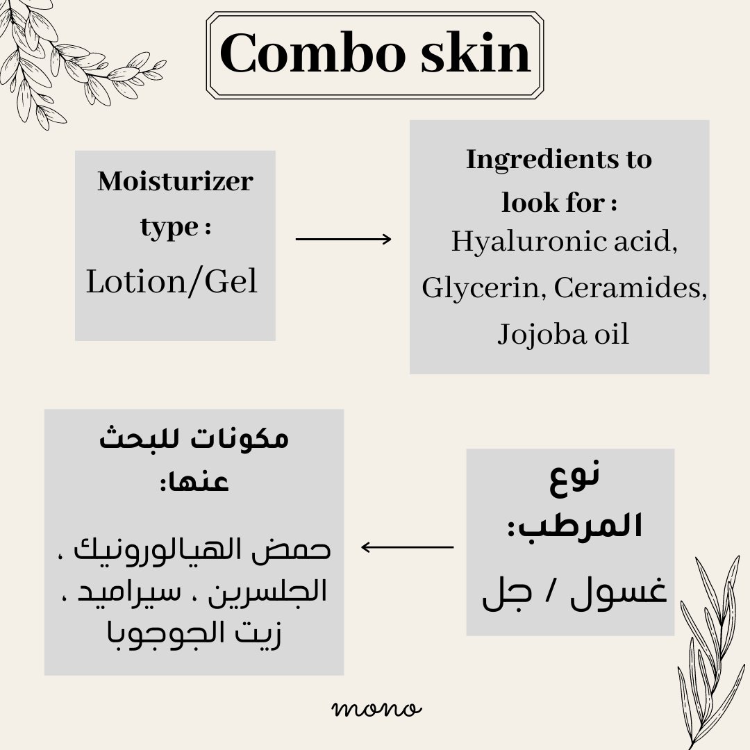 ForyouMono's tweet photo. 🇺🇸Using the right moisturizer for your skin type is very important to have a healthy skin barrier. What is your skin type and which moisturizer do you use?
🇲🇦يعد استخدام المرطب المناسب لنوع بشرتك أمرًا مهمًا جدًا للحصول على حاجز بشرة صحي.ما نوع بشرتك وما هو المرطب الذي تستخدمينه https://t.co/ekfpUIS8Ca