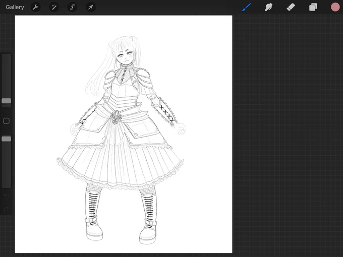 This one drained the life out of me. Armor is so hard. I gave up on it 