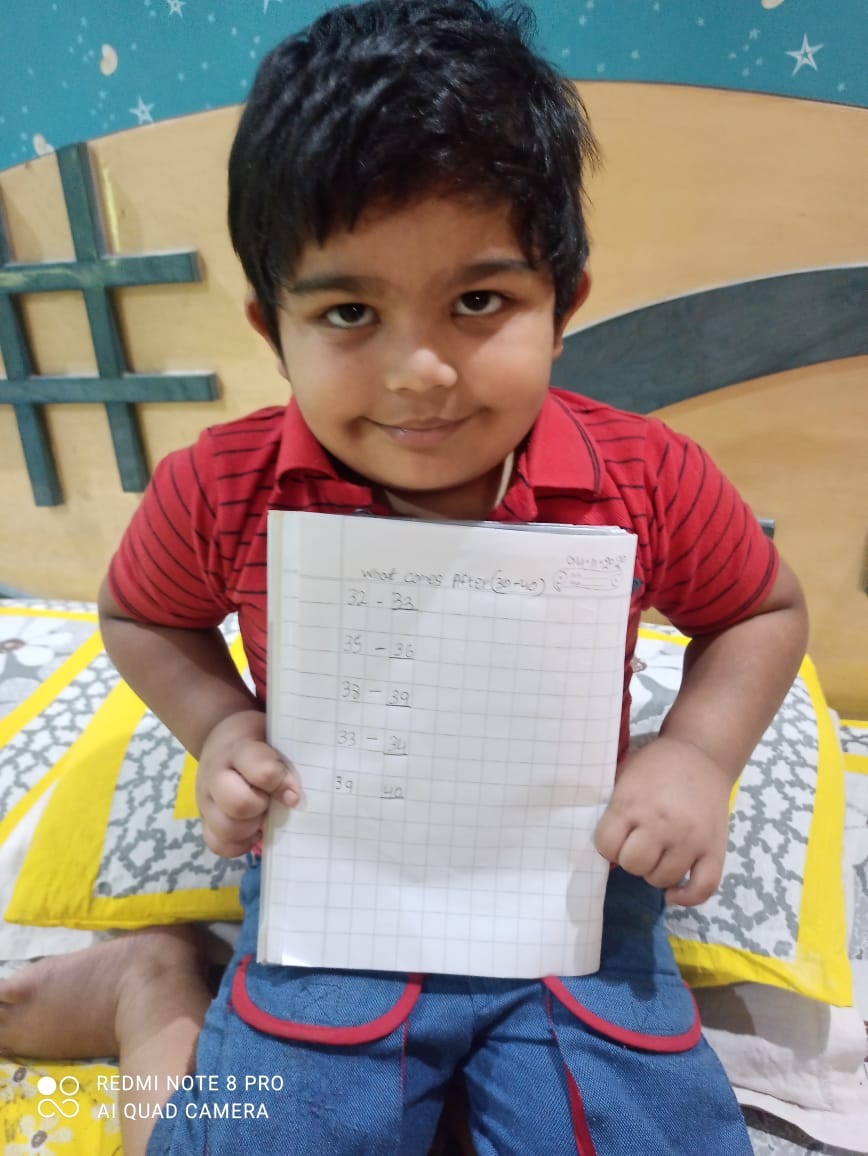 SAI_Edu_In's tweet photo. Fun with Maths
Our KG I students learnt about ‘Number, that comes after’, during their online mathematics class. Knowing the location of things is important in mathematics which helps kids to develop spatial reasoning skills.
#logicalskill
#Mathematics https://t.co/X0M0zgDC0F