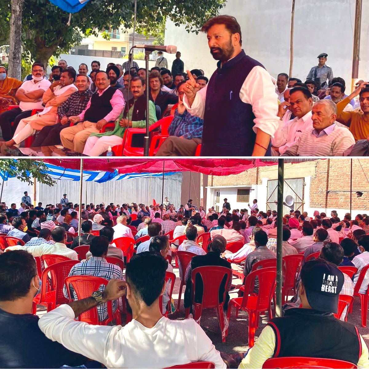 chlalsinghinc's tweet photo. आज परिषदीय (DDC) चुनाव से पहले चौधरी लाल सिंह जी ने पब्लिक मीटिंग की। इसमें जम्मू को एक अलग राज्य बनाने का मुद्दा उठाया।धर्म, जाति, सभ्यता,जलवायु, संसाधनों हर तरह से ये कश्मीर से अलग पहचान और क्षमता रखता है ऐसे में कश्मीर के खराब हालातों का खामियाजा जम्मू भुगत रहा है।#jammustate https://t.co/HAInsW2kLe