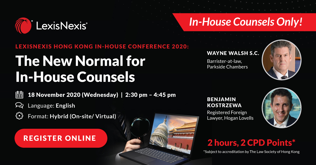 lexisnexishk's tweet photo. Join our FREE #inhousecounsel #CPD by Wayne Walsh from Parkside Chambers and Benjamin Kostrzewa from Hogan Lovells to hear more about how #antimoneylaundering ( #AML ) in the #NewNormal and the US-China #tradewar affect your business. https://t.co/ScoOlqKEsw https://t.co/Tgh5s3sgo0