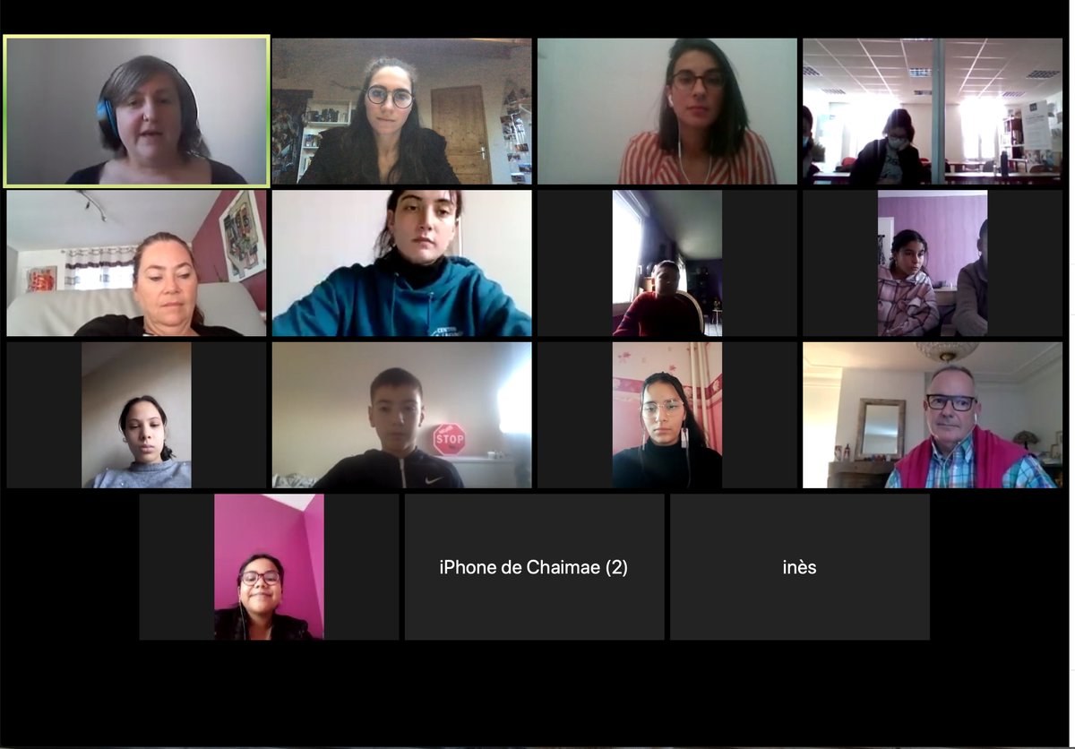 Qui dit confinement dit "sorties digitales" ! 👨🏻‍💻

Aujourd'hui nos filleuls de l'@Inst_Telemaque  ont eu la chance d'écouter les témoignages et d'échanger avec des chef.fe d'entreprises et des professionnels grâce à l'association <a href="/100000e/">100 000 Entrepreneurs</a>  !🎓🙋‍♀️👏
 #rencontreinspirante