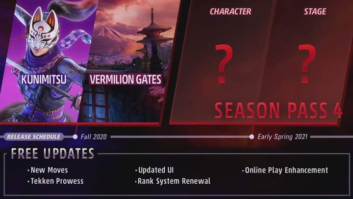 TekkenSeries's tweet photo. 1O November is the day. #SEASON4 
#TEKKEN #TEKKEN7 https://t.co/ifzSOtaqzB