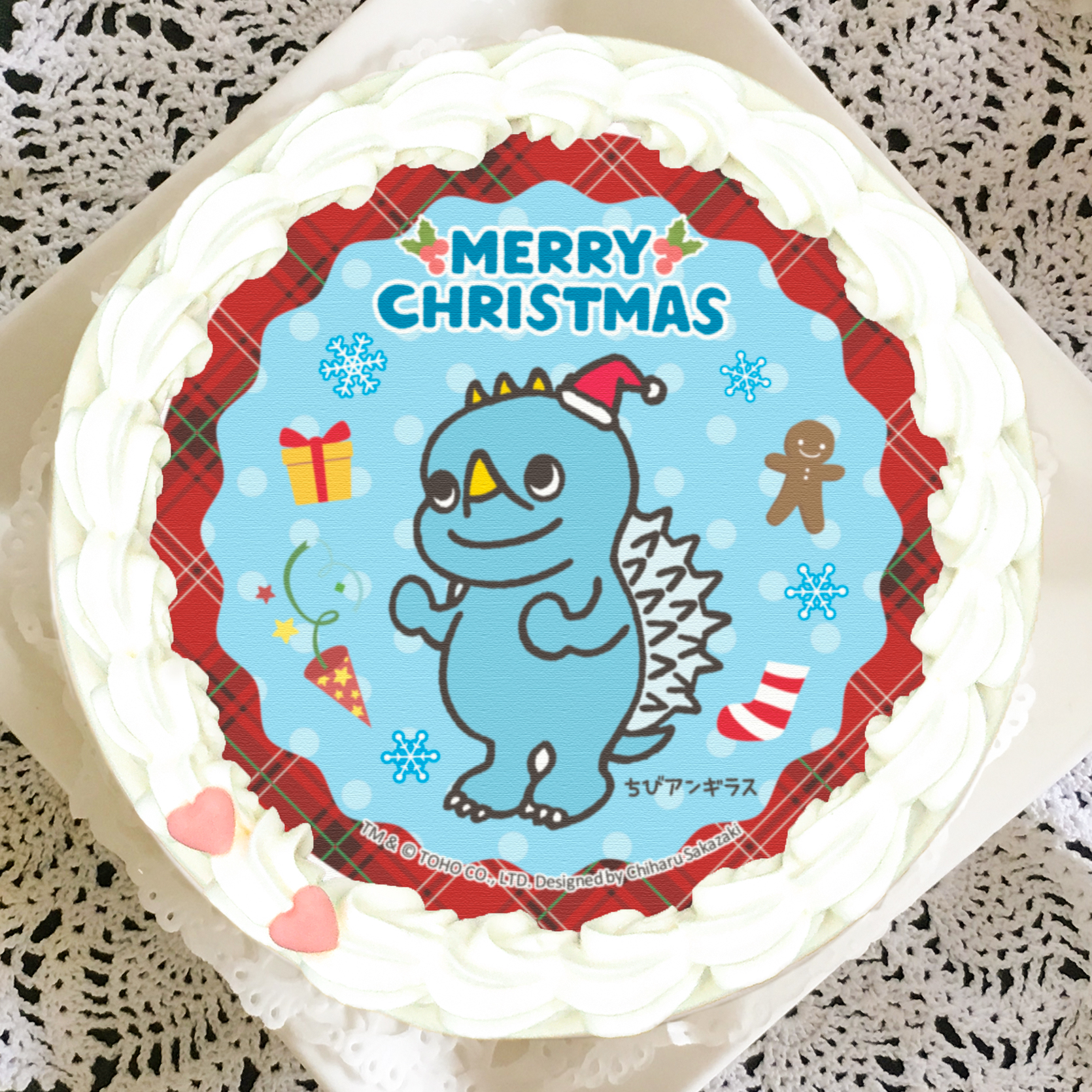 プリロール公式 キャラケーキ マカロン ちびゴジラ クリスマスケーキご予約受付中 選べるデザインは全7種 特典缶バッジ付きで全国へお届けします 11月8日 日 まで 5 Off価格でご購入いただける早期ご予約割引を実施中 詳細